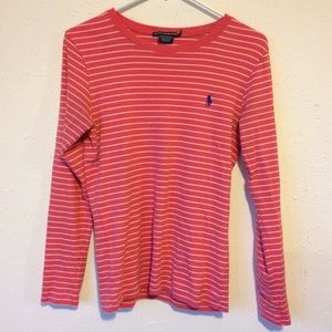 Lauren Ralph Lauren Plaid Sweatshirt Pullover Top